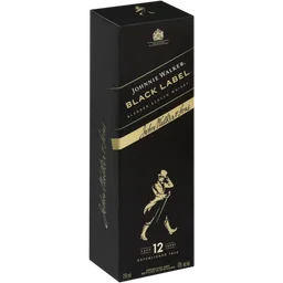 Johnnie Walker Black Label 12 Year Old Scotch Whisky Bottle 750ml