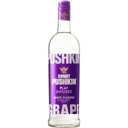 Count Pushkin Energy Infused-Grape Liqueur Bottle 750ml