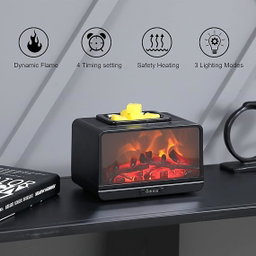 Flame Fireplace Electric Wax Melt Warmer