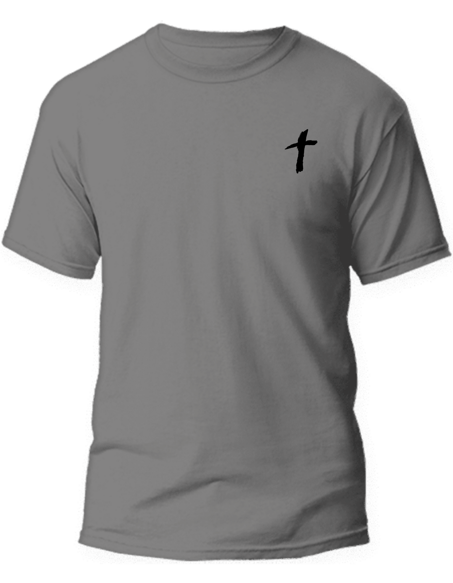 Cross Style Printed Tee_0