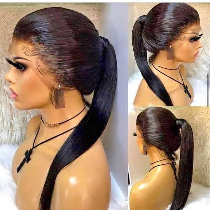 Human hair 360 lace