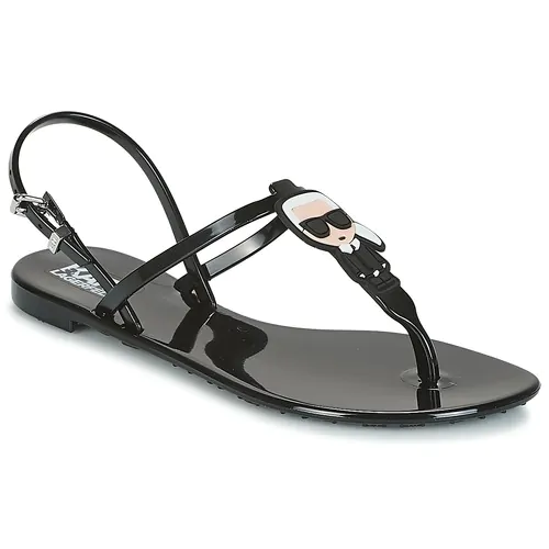 KARL LAGERFEL JELLY SANDALS BLACK KL80002 NR36