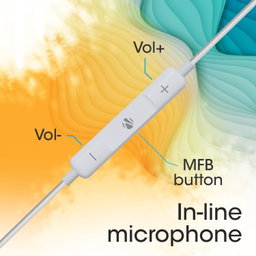 Zebronics Zeb-Buds 30 Stereo Wired Earphones - Assorted Color