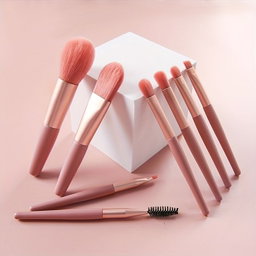 Mini set de 8 pinceaux 