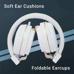 Zebronics Zeb-Storm Wired On Ear Headphone with 3.5mm Jack, Built-in Microphone for Calling - Assorted Color
