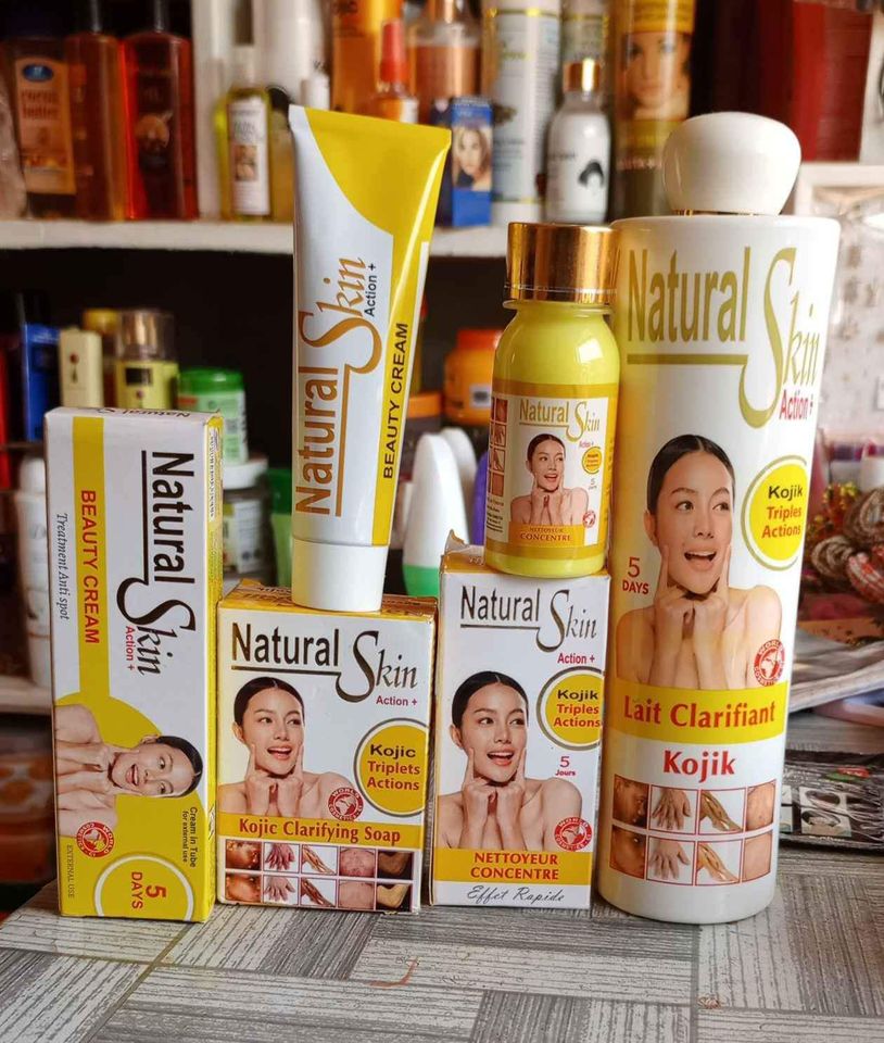 Natural skin set