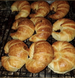 Large croissants 