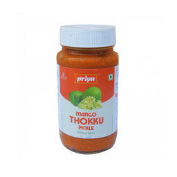 PRIYA MANGO THOKKU PICKLE (WITHOUT GARLIC) 300G