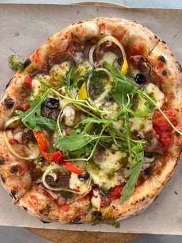 Beef Shabu-shabu Pizza