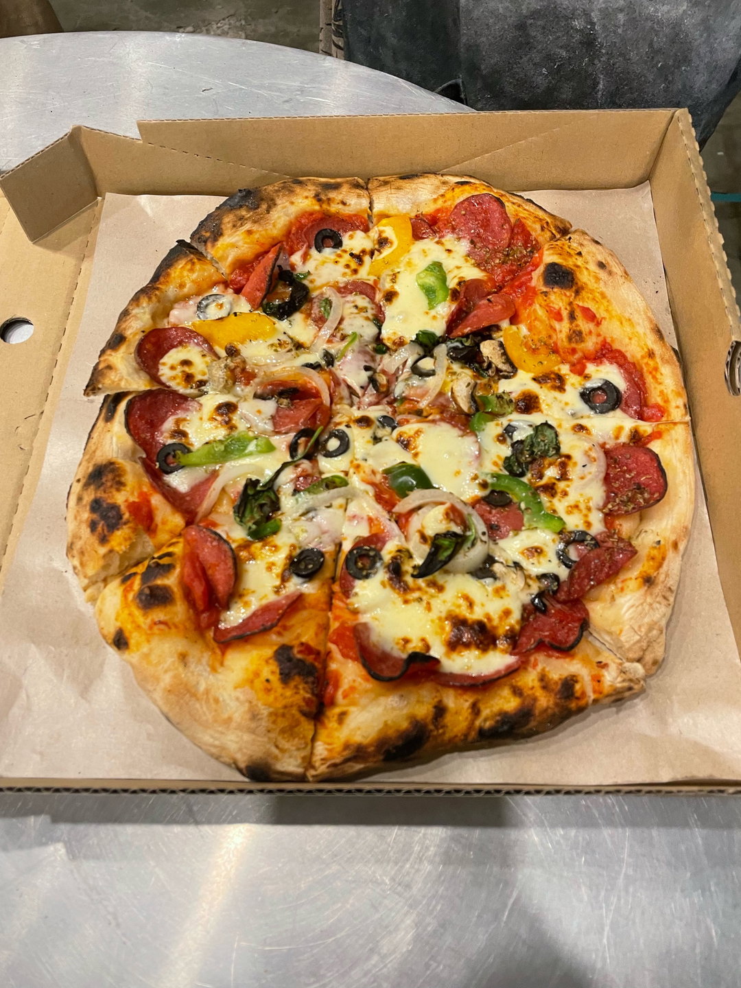 Beef Pepperoni Pizza