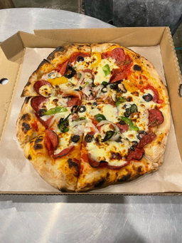 Beef Pepperoni Pizza