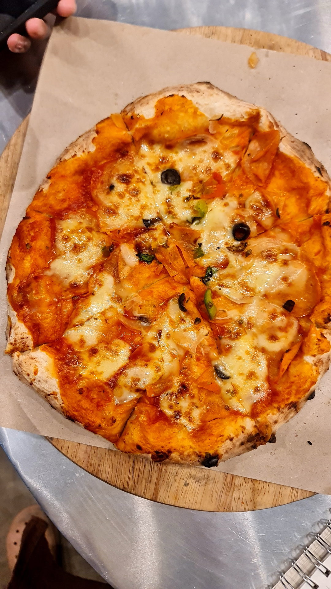 Spicy Chicken Pepperoni Pizza