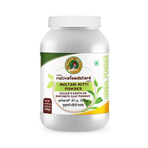NATIVE FOOD STORE MULTANI MITTI POWDER 100GMS
