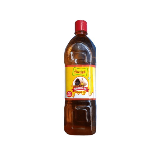 SRI DURGA COLD PRESSED (MARACHEKKU) GINGELLY - SESAME OIL 1LTR_0
