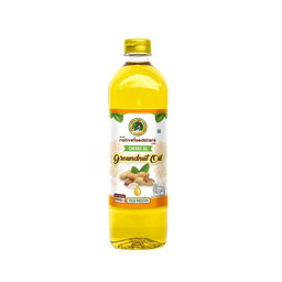 NATIVE FOOD STORE COLD PRESSED (MARACHEKKU)  GROUNDNUT OIL 1LTR
