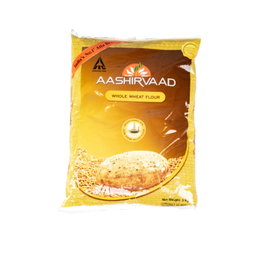 AASHIRVAAD WHOLE WHEAT FLOUR (CHAKKI ATTA) - 5KG