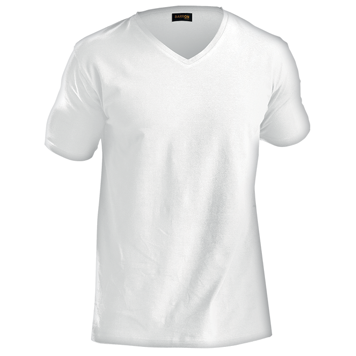 170g V-Neck Slim Fit T-Shirt_4