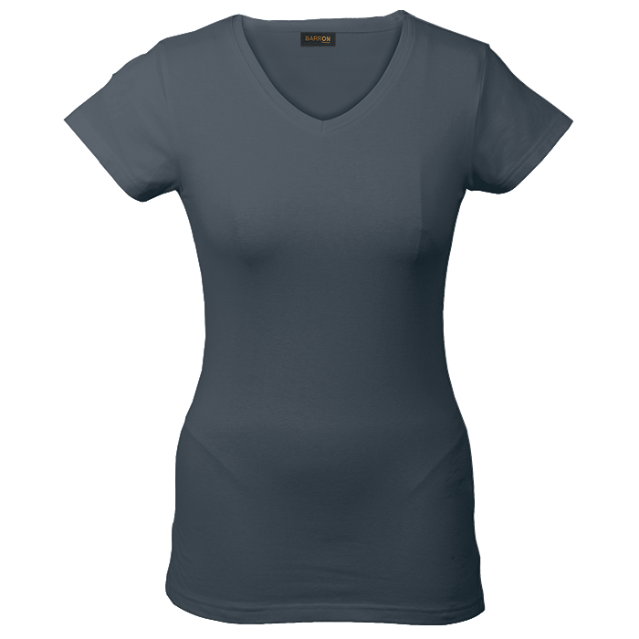 170g V-Neck Slim Fit T-Shirt_8