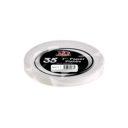 PAPER PLATES 7INCHES - 35PCS
