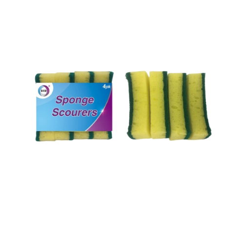 SPONGE SCOURERS - 4PCS_0