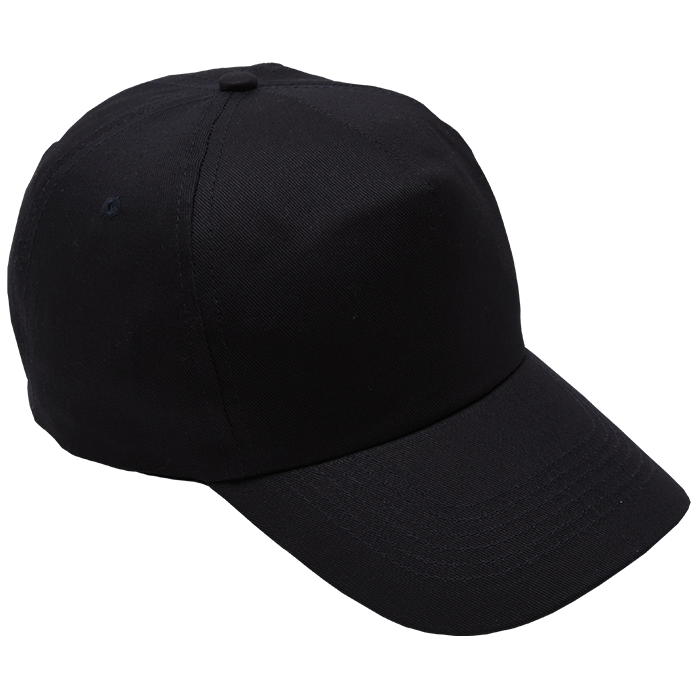 5 Panel Cotton with Hard Front Cap_2