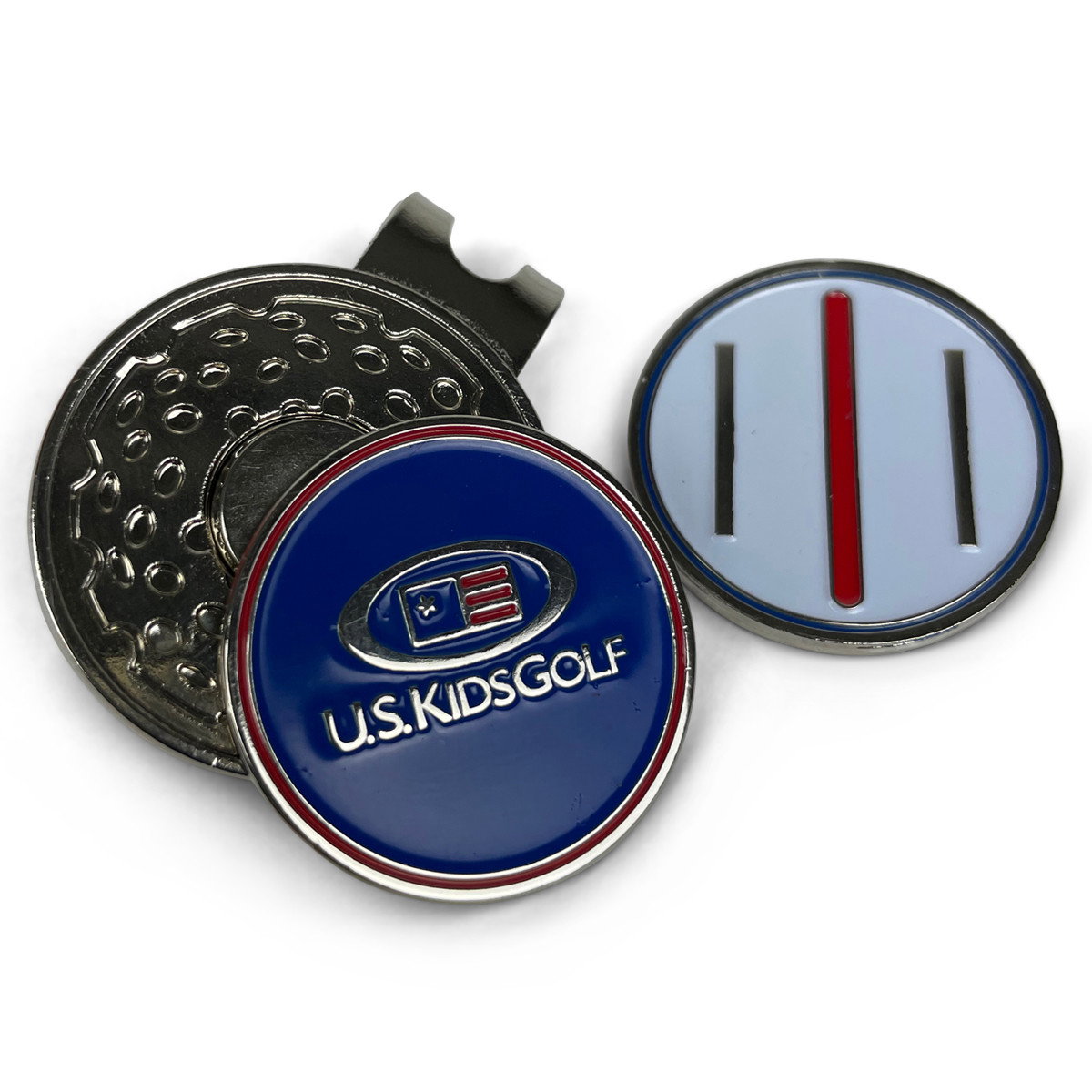 Marcador US KIDS GOLF con clip para gorra