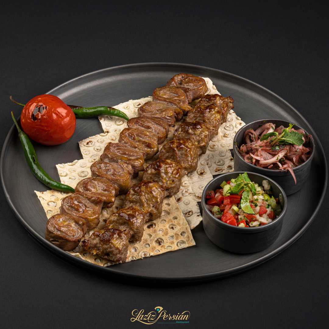 mixed lamb fillet and lamb   minced kabab (kabab soltani)