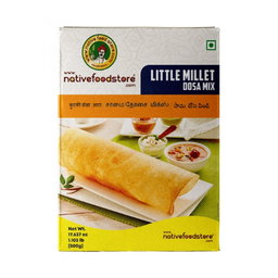 NATIVE FOOD STORE MILLET DOSA MIX 500G - SAMAI (LITTLE MILLET)