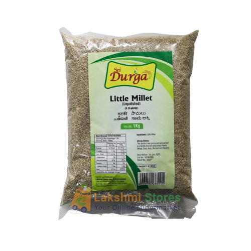 SRI DURGA SAMAI RICE (LITTLE MILLET) 1KG - UNPOLISHED