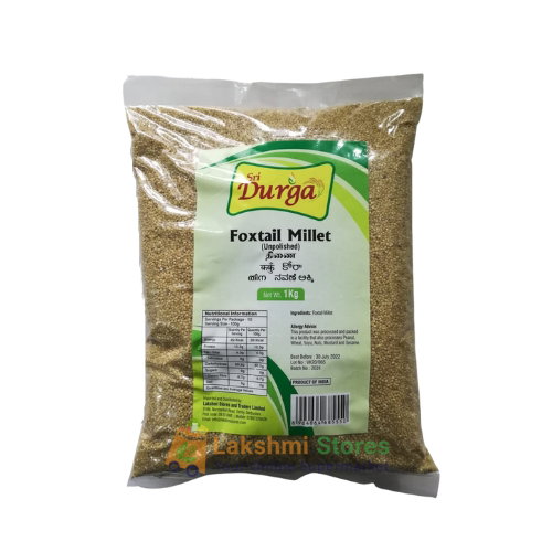 SRI DURGA FOXTAIL MILLET (THINAI) 1KG - UNPOLISHED