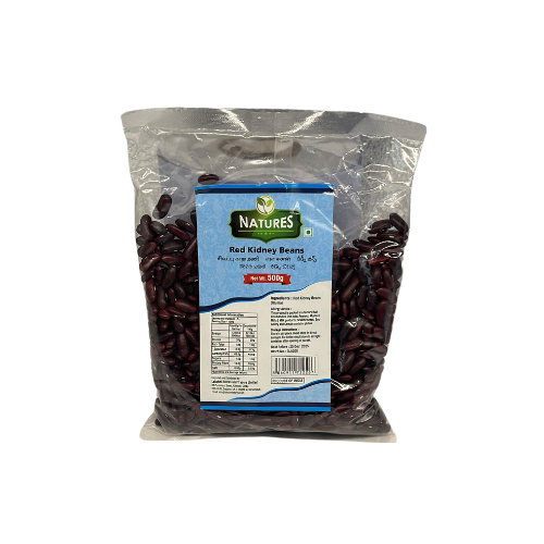 NATURES RED KIDNEY BEANS 500G