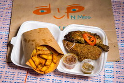 Frites dipchicken (Poulet Pané)