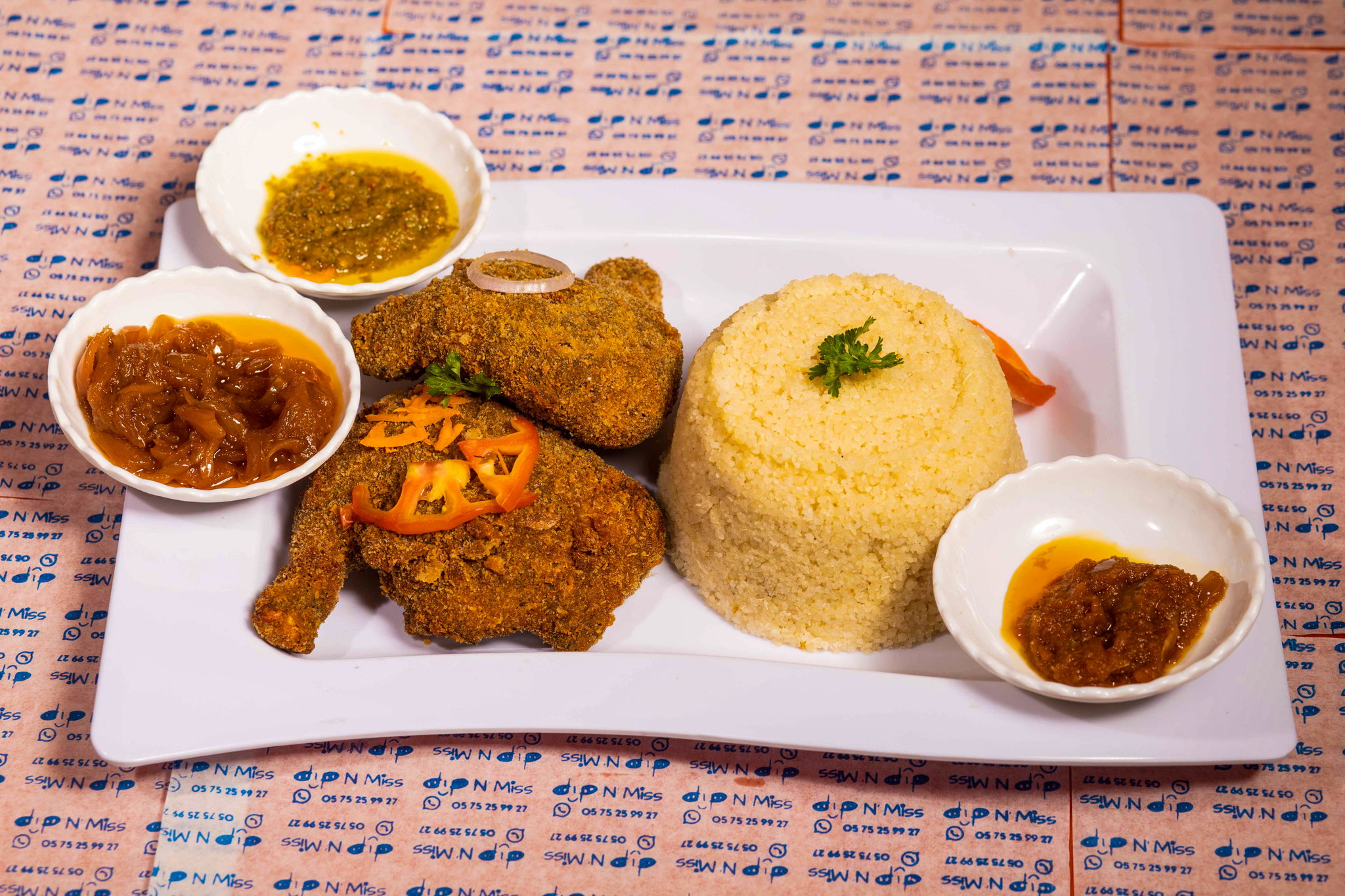Attieke dipchicken(Poulet Pané)_0