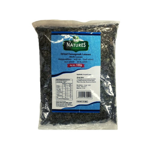 NATURES  DRY METHI LEAF 100GMS_0