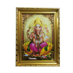 GOD PHOTO VINAYAGAR A4 SIZE FRAME