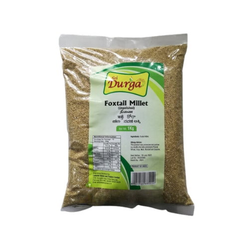SRI DURGA FOXTAIL MILLET (THINAI) 1KG - POLISHED