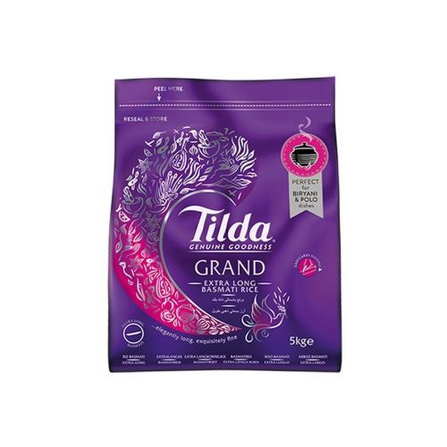 TILDA GRAND EXTRA LONG BASMATI RICE 5KG_0
