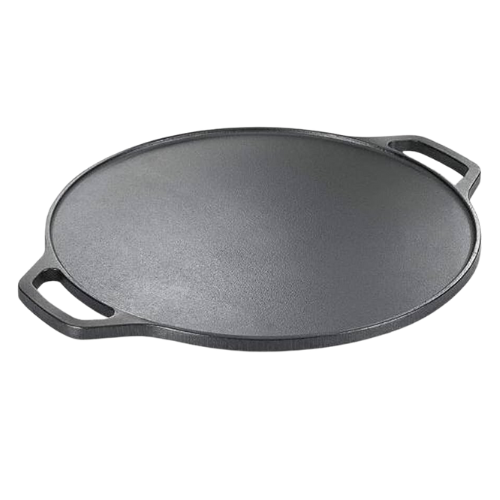 PRESTIGE CAST IRON SCRATCH RESISTANT ROUND BASE DOSA TAWA (BLACK) 12" INCHES_0