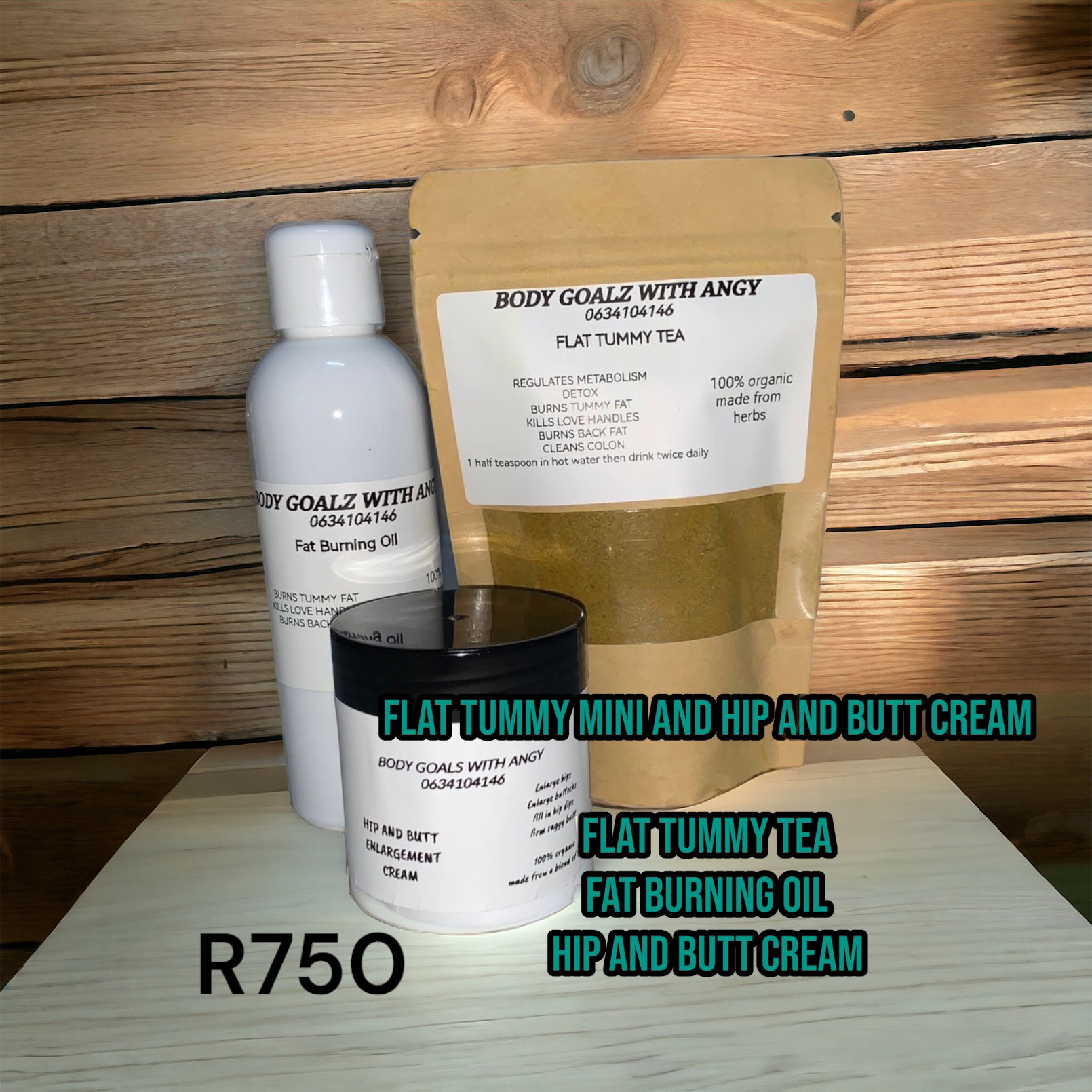 Flat tummy mini & hip n butt cream_0