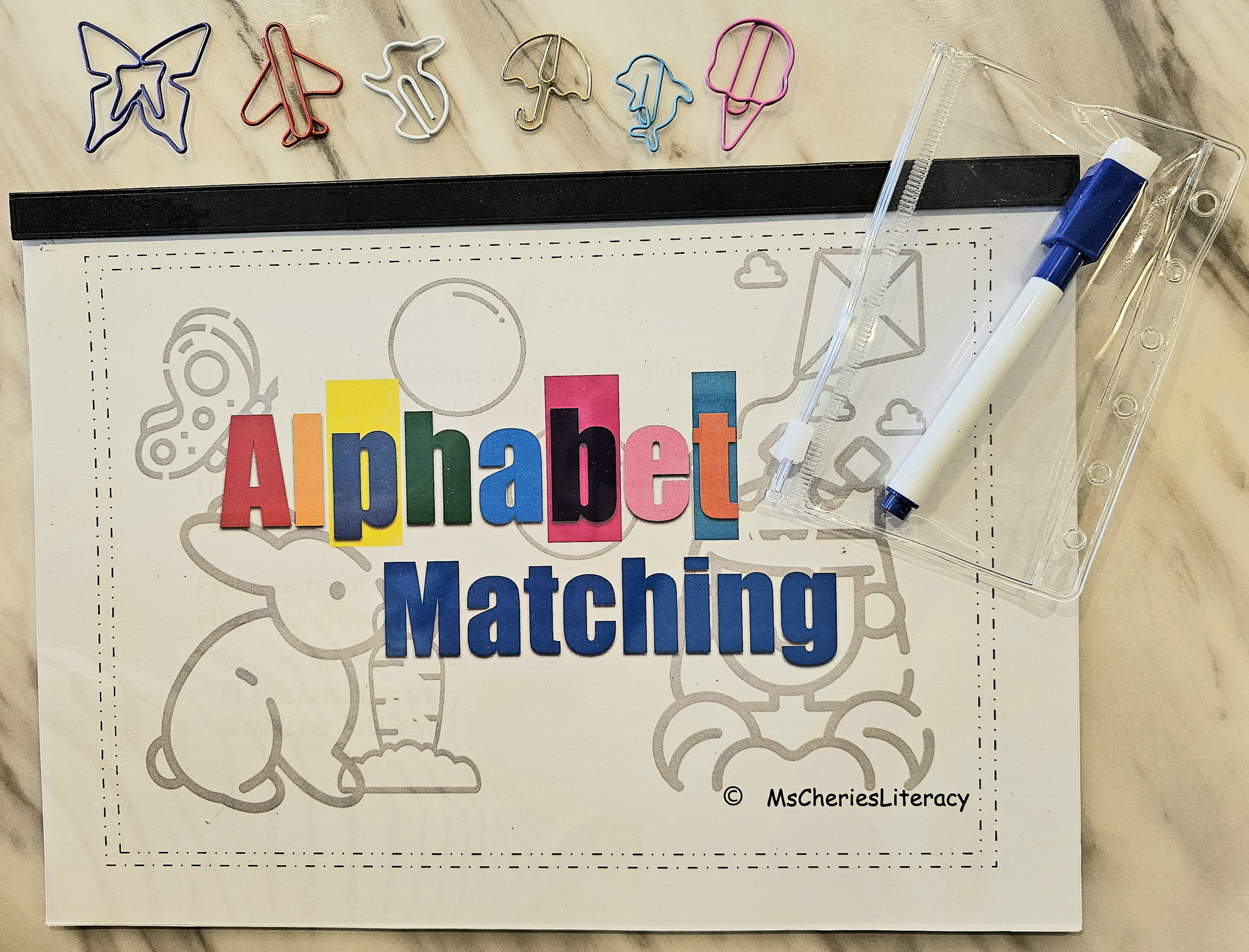 Alphabet Matching Activity Book_1