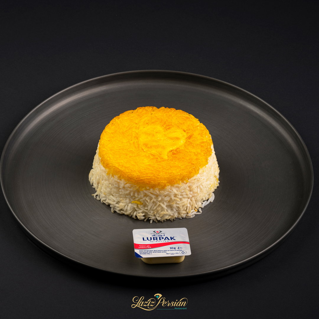 Iranian rice with saffron   (berenj)
