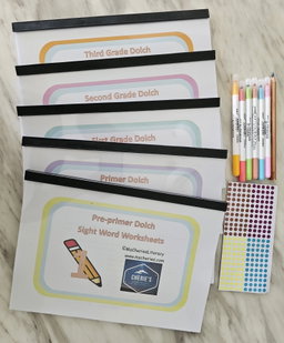 Dolch Read & Spell Activity Book