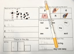 Dolch Read & Spell Activity Book