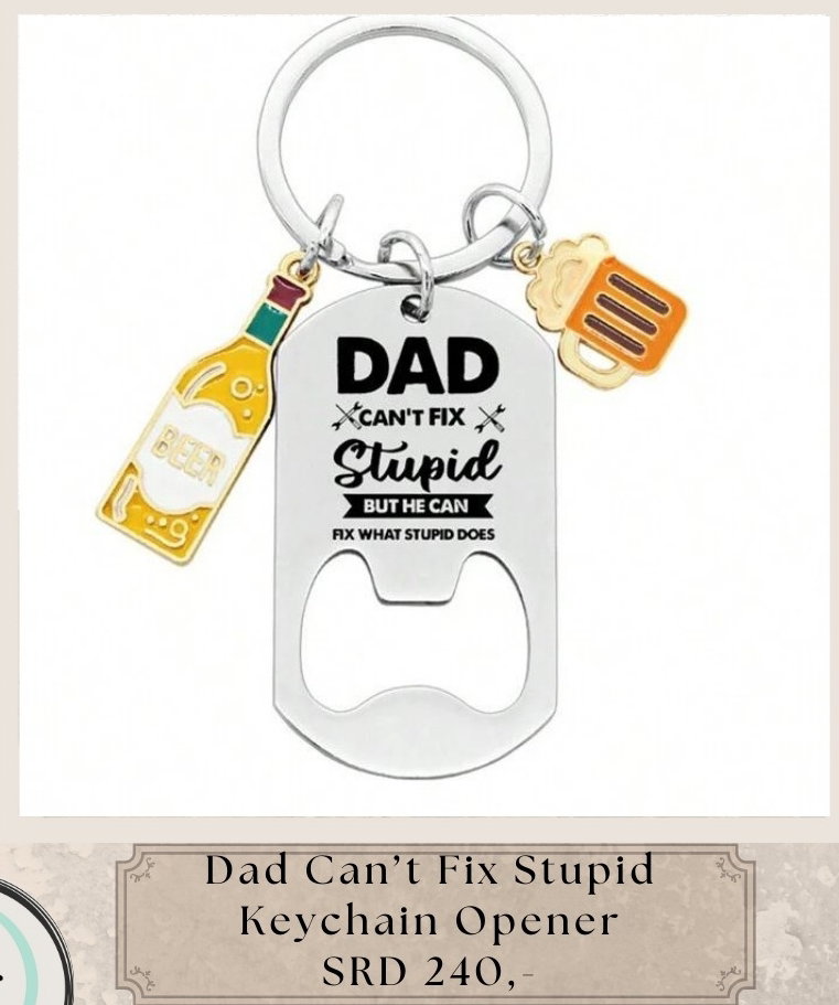 Dad Can't Fix Stupid Keychain Opener