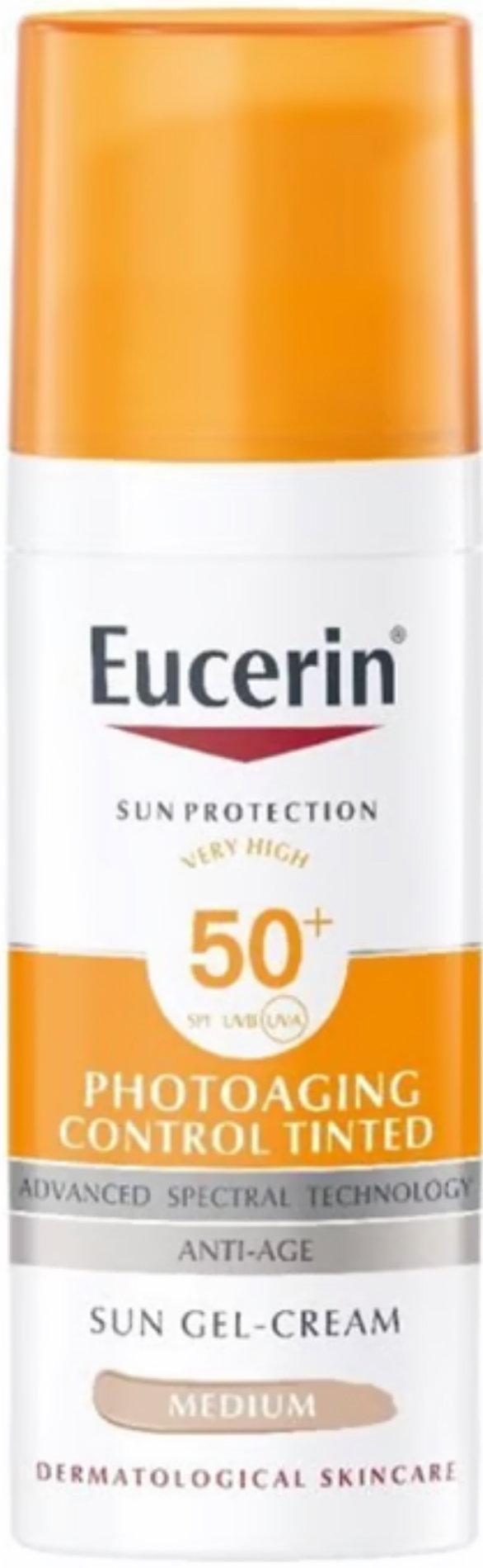 EUCERIN PHOTOAGIN CONTROL SPF50+ TINTED MIDIUM_1