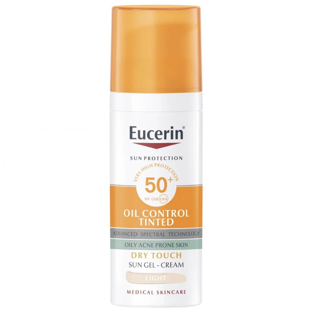EUCERIN OIL CONTROL SPF50+ TINTED LIGHT