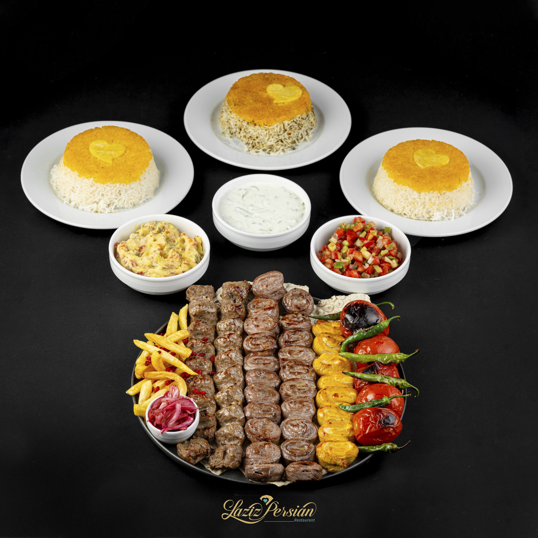 🕴 VVIP Mixed Grill   Party For 4 Person (5 Kabab + 3 rice + 3 appetizer)_0