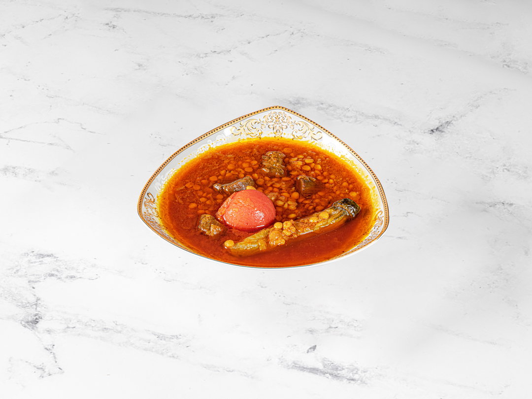 🆕 Gheimeh Bademjan   stew (with lamb meat) - khoresht gheymeh bademjan