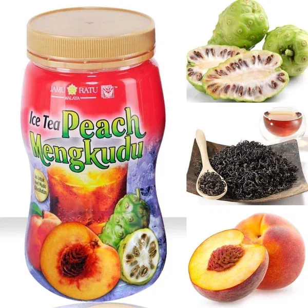 Ice Peach Tea Mengkudu by JRM Bonda Rozita_0