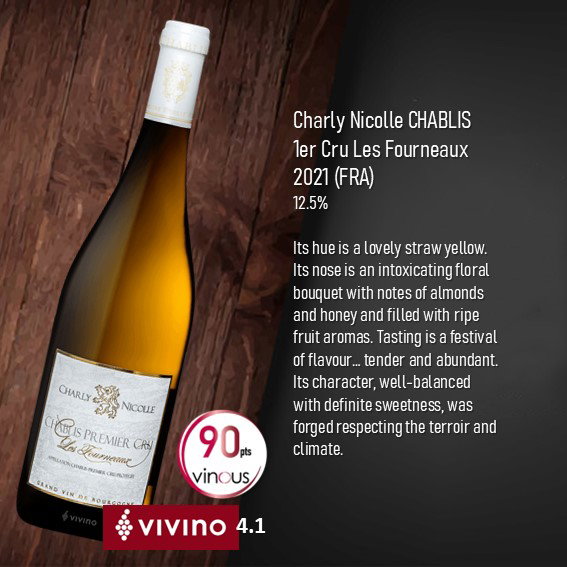 Charly Nicolle CHABLIS 1er Cru Les Fourneaux 2021 (FRA)_0